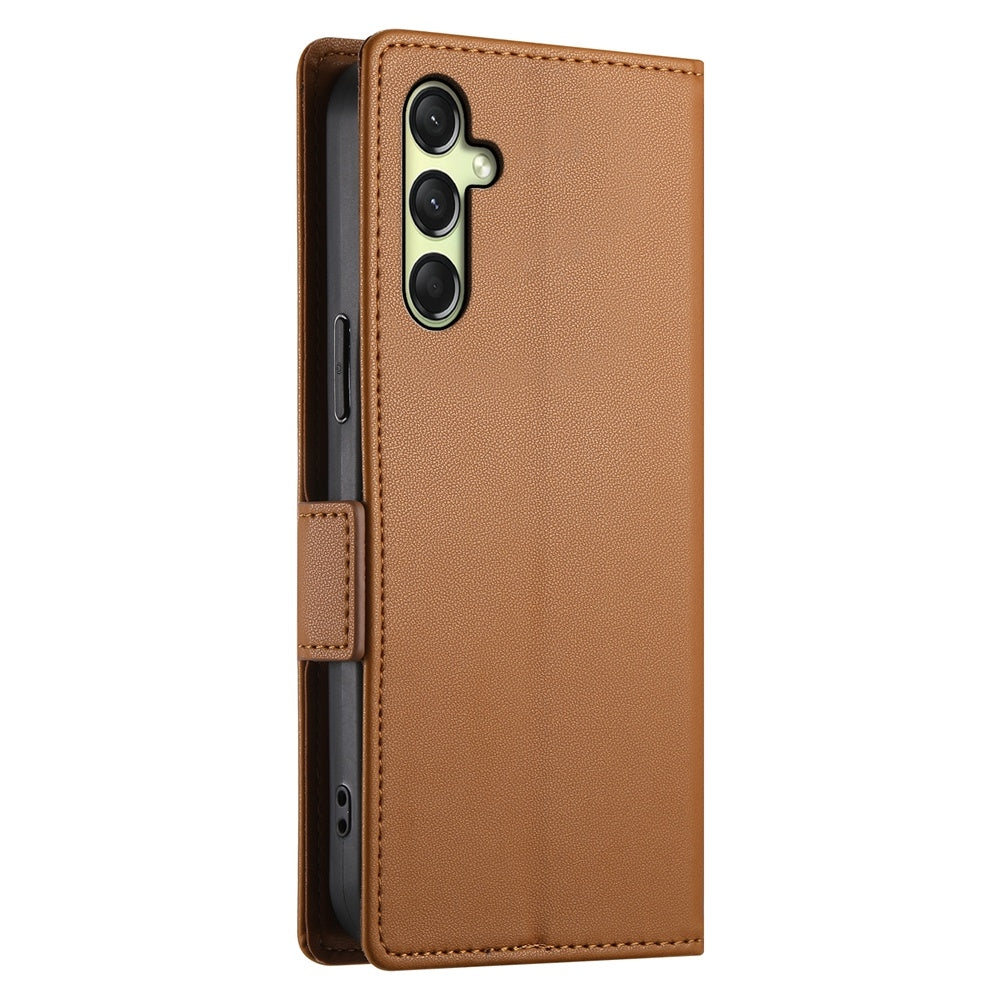Samsung Galaxy A16 5G Magnetic Leather Wallet Case with Card Slots, Stand Function & Full Protection