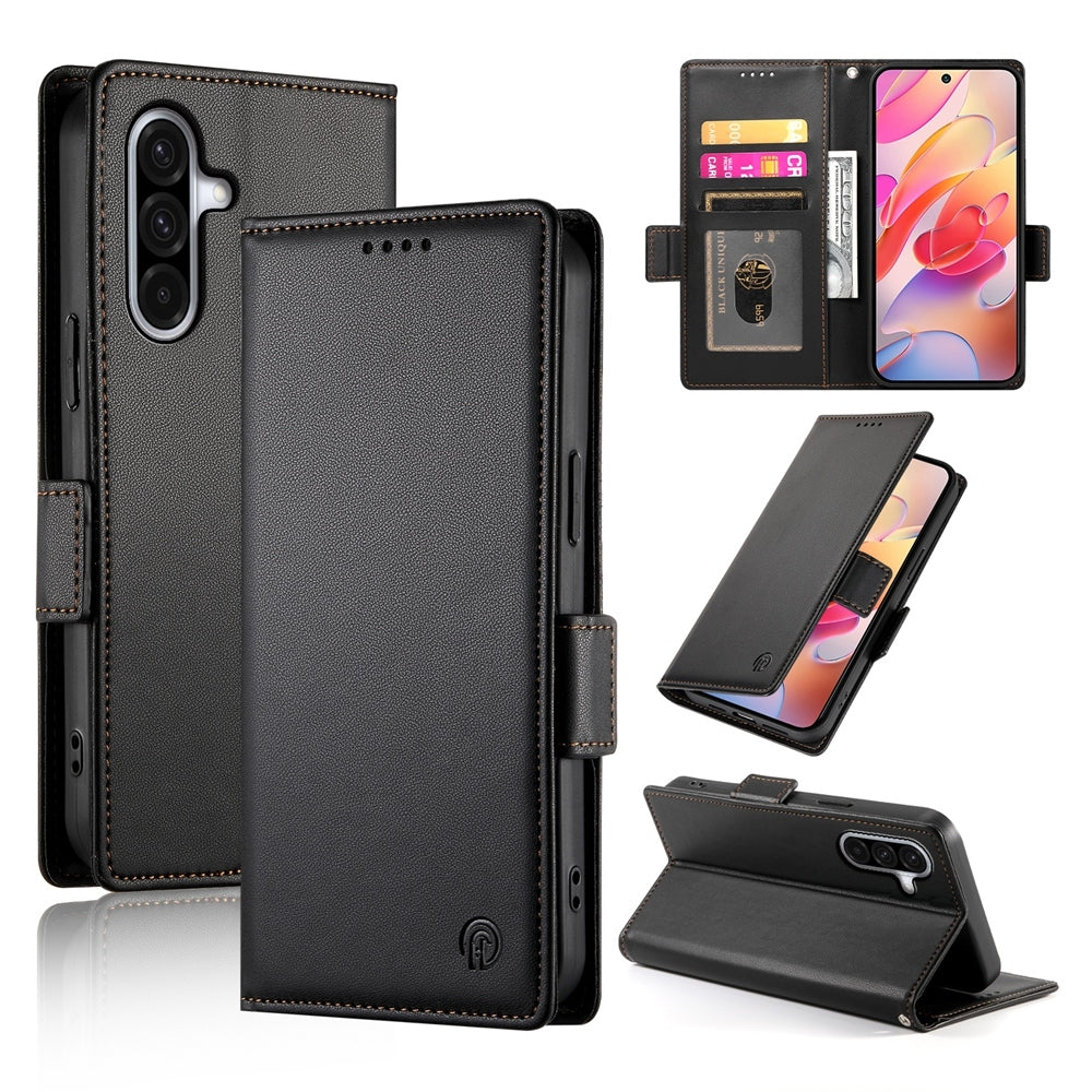 Samsung Galaxy A26 5G Magnetic Leather Wallet Case with Card Slots, Stand Function & Full Protection