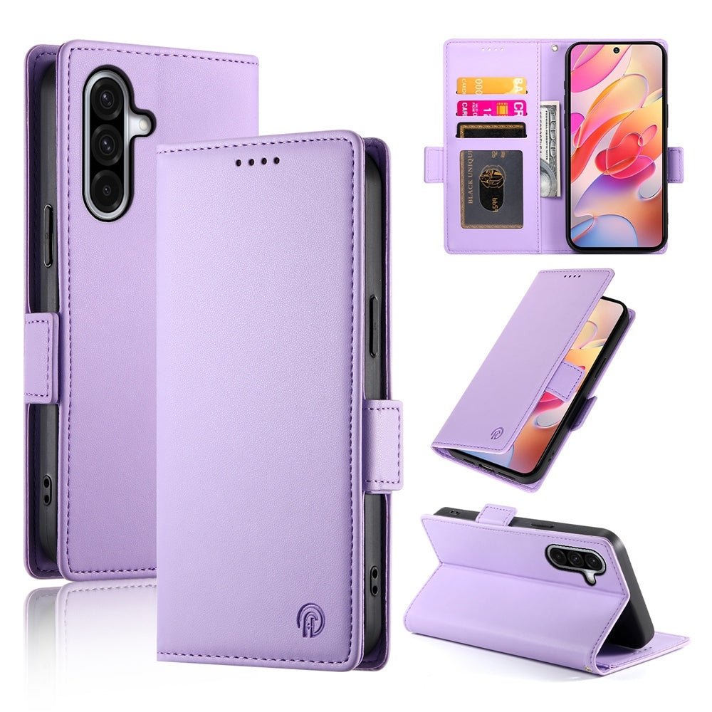 Samsung Galaxy A26 5G Magnetic Leather Wallet Case with Card Slots, Stand Function & Full Protection