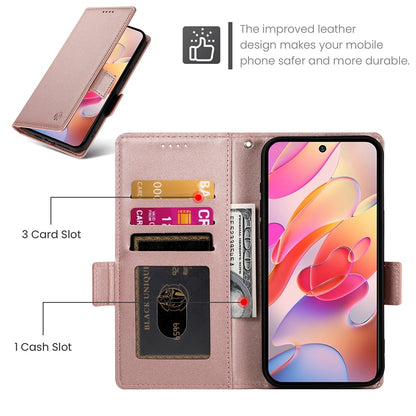 Samsung Galaxy A36 Magnetic Leather Wallet Case with Card Slots, Stand Function & Full Protection