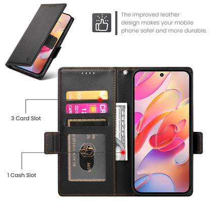 Samsung Galaxy A36 Magnetic Leather Wallet Case with Card Slots, Stand Function & Full Protection