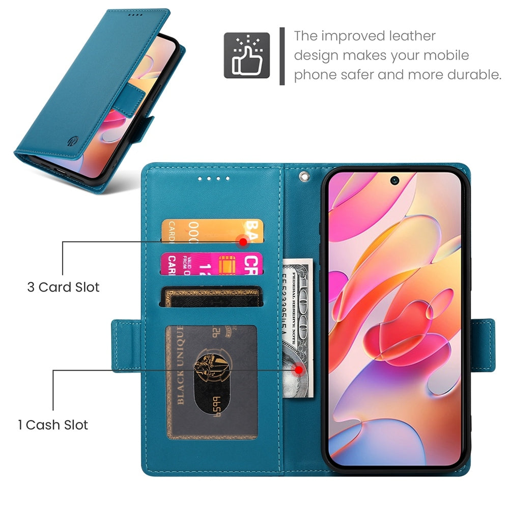 Samsung Galaxy A36 Magnetic Leather Wallet Case with Card Slots, Stand Function & Full Protection