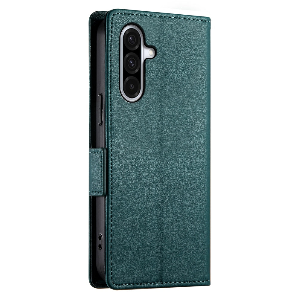 Samsung Galaxy A36 Magnetic Leather Wallet Case with Card Slots, Stand Function & Full Protection