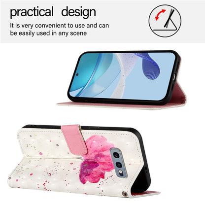 Samsung Galaxy S10e Leather Flip Phone Case with 3D Painted Design, Card Holder, Wallet & Stand Function - Durable Protection & Easy Access