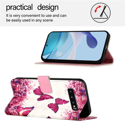 Samsung Galaxy S10 Leather Flip Phone Case with 3D Painted Design, Card Holder, Wallet & Stand Function - Durable Protection & Easy Access