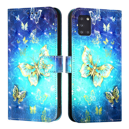 Samsung Galaxy A31 Leather Flip Phone Case with 3D Painted Design, Card Holder, Wallet & Stand Function - Durable Protection & Easy Access