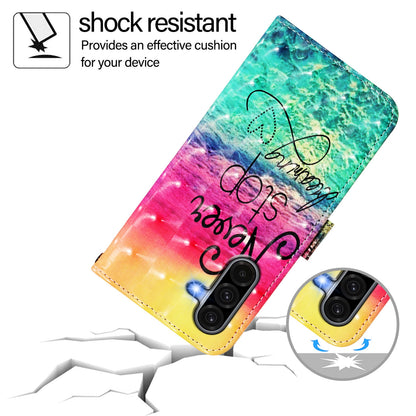 Samsung Galaxy A36 5G Leather Flip Phone Case with 3D Painted Design, Card Holder, Wallet & Stand Function - Durable Protection & Easy Access