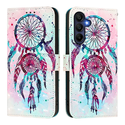 Samsung Galaxy A26 5G Leather Flip Phone Case with 3D Painted Design, Card Holder, Wallet & Stand Function - Durable Protection & Easy Access