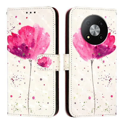 ZTE Blade A73 5G Leather Flip Phone Case with 3D Painted Design, Card Holder, Wallet & Stand Function - Durable Protection & Easy Access