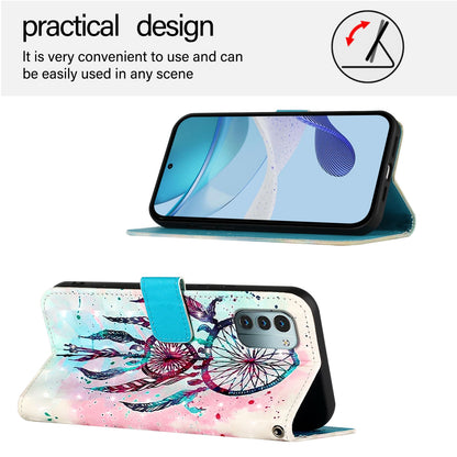 Nokia G21 Leather Flip Phone Case with 3D Painted Design, Card Holder, Wallet & Stand Function - Durable Protection & Easy Access