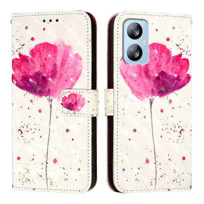 Blackview A52 Leather Flip Phone Case with 3D Painted Design, Card Holder, Wallet & Stand Function - Durable Protection & Easy Access