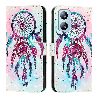 Blackview A52 Leather Flip Phone Case with 3D Painted Design, Card Holder, Wallet & Stand Function - Durable Protection & Easy Access