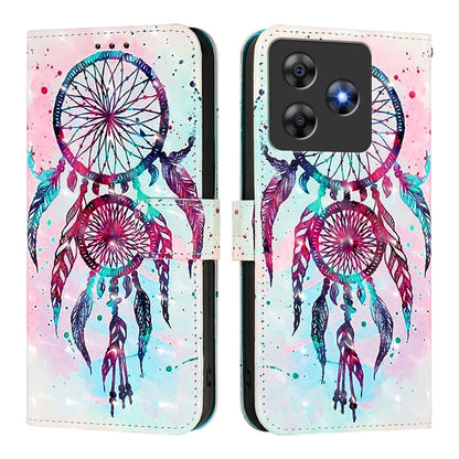 Blackview Wave 8C Leather Flip Phone Case with 3D Painted Design, Card Holder, Wallet & Stand Function - Durable Protection & Easy Access
