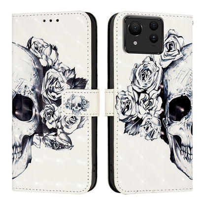 Asus Zenfone 11 Ultra Leather Flip Phone Case with 3D Painted Design, Card Holder, Wallet & Stand Function - Durable Protection & Easy Access