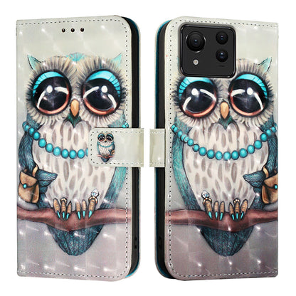 Asus Zenfone 11 Ultra Leather Flip Phone Case with 3D Painted Design, Card Holder, Wallet & Stand Function - Durable Protection & Easy Access