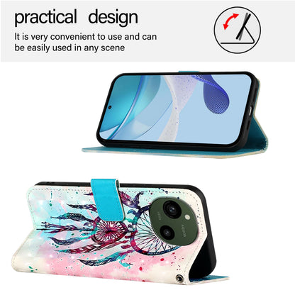 Sharp Aquos R9 Leather Flip Phone Case with 3D Painted Design, Card Holder, Wallet & Stand Function - Durable Protection & Easy Access