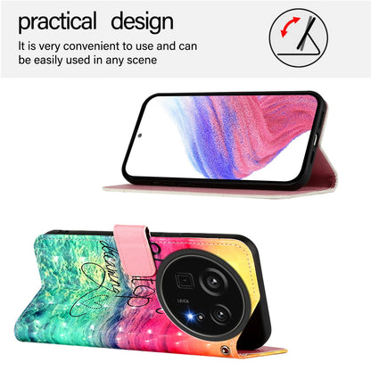 Sharp Aquos R9 Pro SH-54E Leather Flip Phone Case with 3D Painted Design, Card Holder, Wallet & Stand Function - Durable Protection & Easy Access