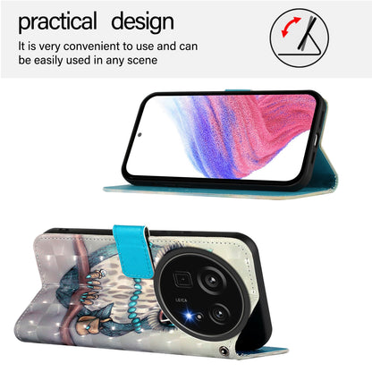 Sharp Aquos R9 Pro SH-54E Leather Flip Phone Case with 3D Painted Design, Card Holder, Wallet & Stand Function - Durable Protection & Easy Access