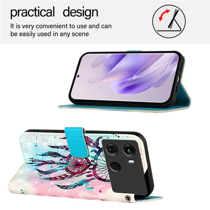 Itel P40 Leather Flip Phone Case with 3D Painted Design, Card Holder, Wallet & Stand Function - Durable Protection & Easy Access