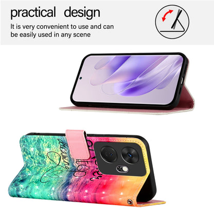 Itel P55+ Leather Flip Phone Case with 3D Painted Design, Card Holder, Wallet & Stand Function - Durable Protection & Easy Access