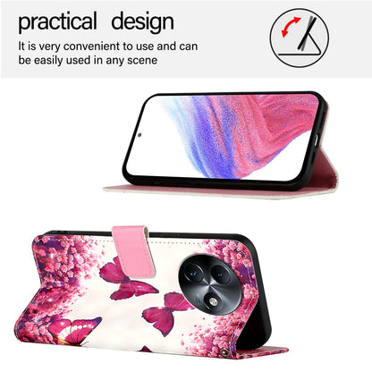 Itel S24 Leather Flip Phone Case with 3D Painted Design, Card Holder, Wallet & Stand Function - Durable Protection & Easy Access