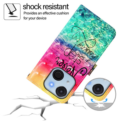 itel A50C Leather Flip Phone Case with 3D Painted Design, Card Holder, Wallet & Stand Function - Durable Protection & Easy Access