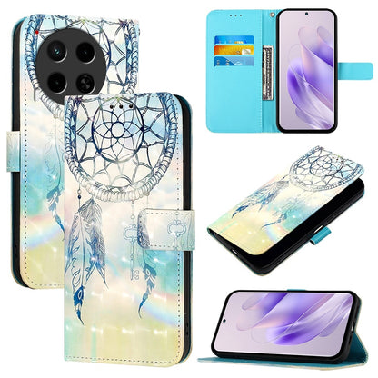 Tecno Camon 30 4G/5G Leather Flip Phone Case with 3D Painted Design, Card Holder, Wallet & Stand Function - Durable Protection & Easy Access