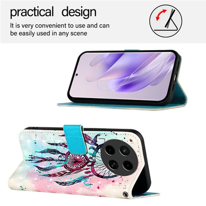 Tecno Camon 30 4G/5G Leather Flip Phone Case with 3D Painted Design, Card Holder, Wallet & Stand Function - Durable Protection & Easy Access