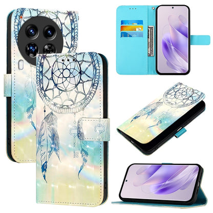Tecno Camon 30 Premier Leather Flip Phone Case with 3D Painted Design, Card Holder, Wallet & Stand Function - Durable Protection & Easy Access