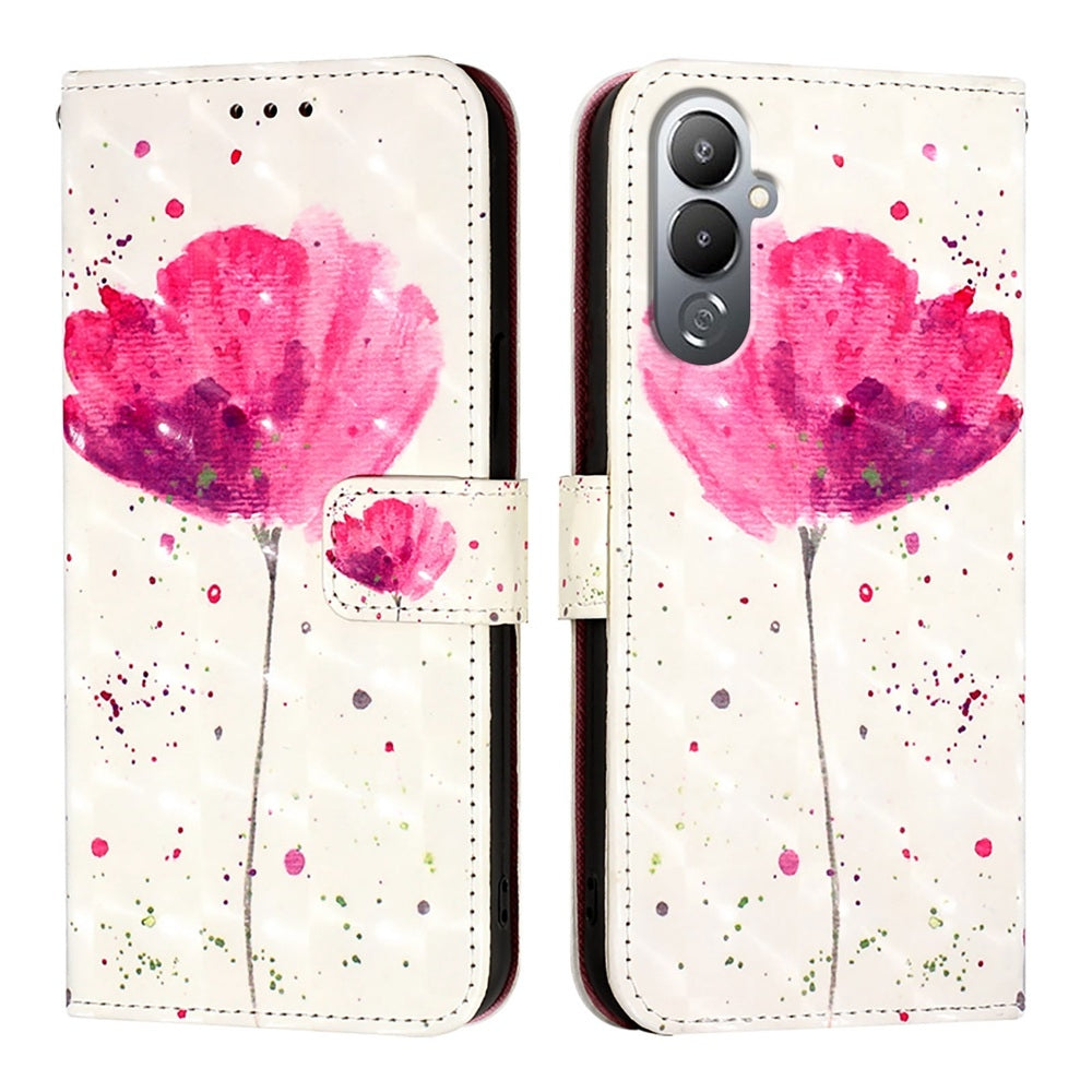 Tecno Pova 4 Leather Flip Phone Case with 3D Painted Design, Card Holder, Wallet & Stand Function - Durable Protection & Easy Access