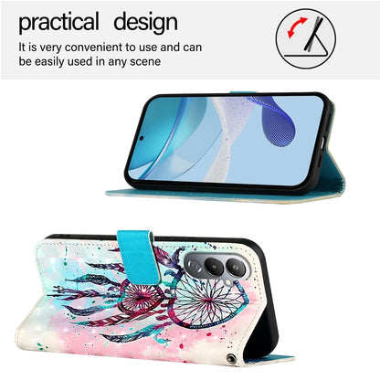 Tecno Pova 4 Leather Flip Phone Case with 3D Painted Design, Card Holder, Wallet & Stand Function - Durable Protection & Easy Access