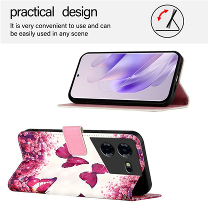 Tecno Pova 5 Pro 5G Leather Flip Phone Case with 3D Painted Design, Card Holder, Wallet & Stand Function - Durable Protection & Easy Access