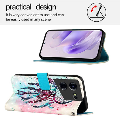 Tecno Pova 5 Pro 5G Leather Flip Phone Case with 3D Painted Design, Card Holder, Wallet & Stand Function - Durable Protection & Easy Access