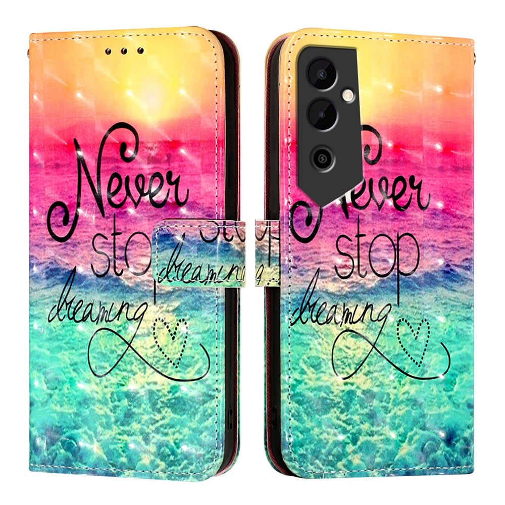 Tecno Pova Neo 2 Leather Flip Phone Case with 3D Painted Design, Card Holder, Wallet & Stand Function - Durable Protection & Easy Access