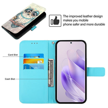 Tecno Pova Neo 3 Leather Flip Phone Case with 3D Painted Design, Card Holder, Wallet & Stand Function - Durable Protection & Easy Access