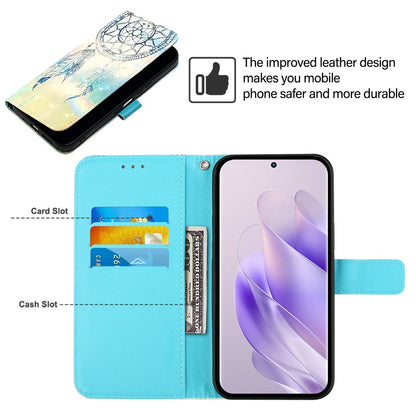 Tecno Spark 9 Leather Flip Phone Case with 3D Painted Design, Card Holder, Wallet & Stand Function - Durable Protection & Easy Access