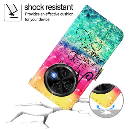 Tecno Spark 30C Leather Flip Phone Case with 3D Painted Design, Card Holder, Wallet & Stand Function - Durable Protection & Easy Access