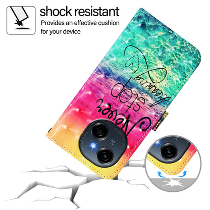 Tecno Spark Go 1 Leather Flip Phone Case with 3D Painted Design, Card Holder, Wallet & Stand Function - Durable Protection & Easy Access