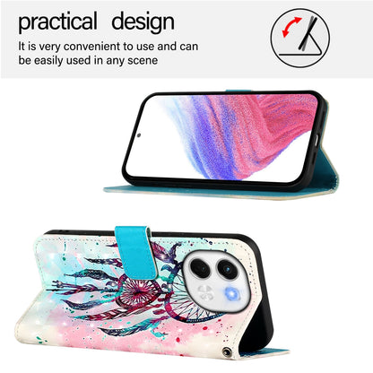 Tecno Pova 6 Neo 5G Leather Flip Phone Case with 3D Painted Design, Card Holder, Wallet & Stand Function - Durable Protection & Easy Access