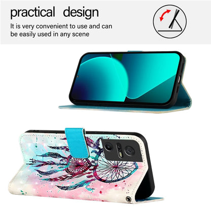 TCL 40 SE Leather Flip Phone Case with 3D Painted Design, Card Holder, Wallet & Stand Function - Durable Protection & Easy Access