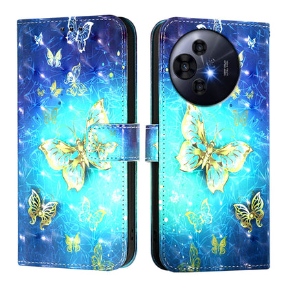 TCL 50 Pro NxtPaper Leather Flip Phone Case with 3D Painted Design, Card Holder, Wallet & Stand Function - Durable Protection & Easy Access