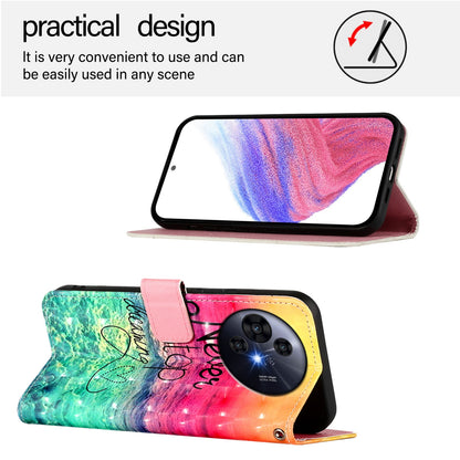 TCL 50 Pro NxtPaper Leather Flip Phone Case with 3D Painted Design, Card Holder, Wallet & Stand Function - Durable Protection & Easy Access