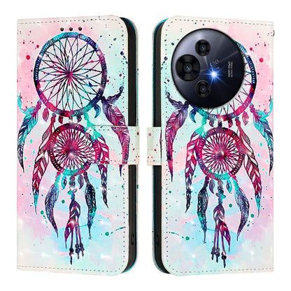 TCL 50 Pro NxtPaper Leather Flip Phone Case with 3D Painted Design, Card Holder, Wallet & Stand Function - Durable Protection & Easy Access