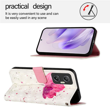 Infinix Hot 20 5G Leather Flip Phone Case with 3D Painted Design, Card Holder, Wallet & Stand Function - Durable Protection & Easy Access