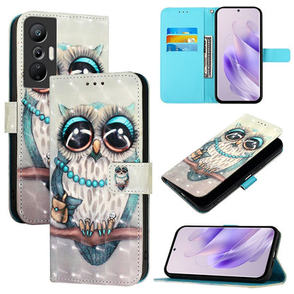 Infinix Hot 20S Leather Flip Phone Case with 3D Painted Design, Card Holder, Wallet & Stand Function - Durable Protection & Easy Access