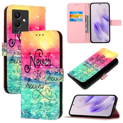 Infinix Note 12 Pro 5G Leather Flip Phone Case with 3D Painted Design, Card Holder, Wallet & Stand Function - Durable Protection & Easy Access