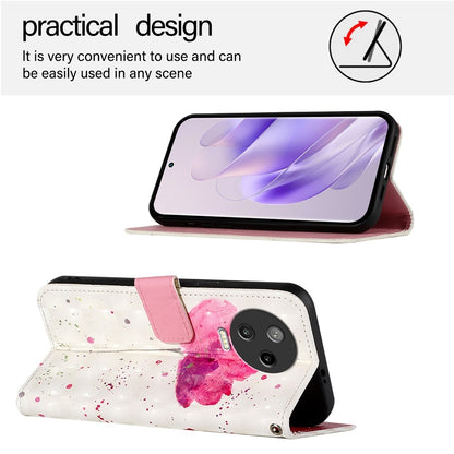 Infinix Note 12 2023 Leather Flip Phone Case with 3D Painted Design, Card Holder, Wallet & Stand Function - Durable Protection & Easy Access