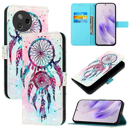 Infinix Note 12 2023 Leather Flip Phone Case with 3D Painted Design, Card Holder, Wallet & Stand Function - Durable Protection & Easy Access