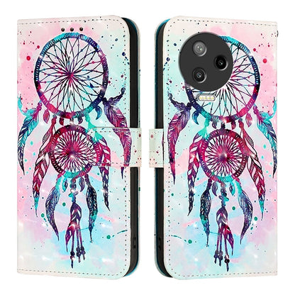 Infinix Note 12 2023 Leather Flip Phone Case with 3D Painted Design, Card Holder, Wallet & Stand Function - Durable Protection & Easy Access