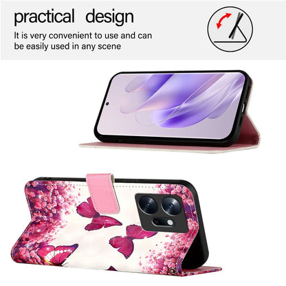 Infinix Zero 20 Leather Flip Phone Case with 3D Painted Design, Card Holder, Wallet & Stand Function - Durable Protection & Easy Access